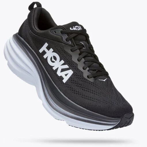 Hoka One One Men's Bondi 8 -Outdoor Gear Shop 1123202 BWHT 1 fe72bbfa cacc 4d38 af2f feae9fd42b26