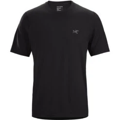 Arcteryx Men's Cormac Short Sleeve Crew -Outdoor Gear Shop Cormac Crew SS Black