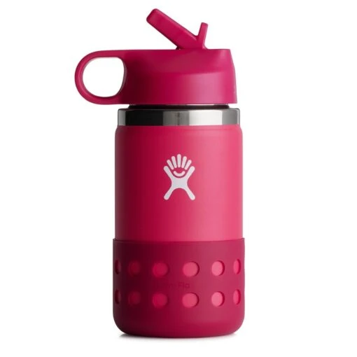 Hydro Flask 12 Oz Kids Wide Mouth Bottle -Outdoor Gear Shop w12bswbb peony